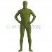 Full Body Army green Lycra Spandex Bodysuit Solid Color Zentai  suit Halloween Fancy Dress Costume 